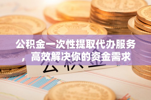 邵阳县公积金一次性提取代办服务，高效解决你的资金需求