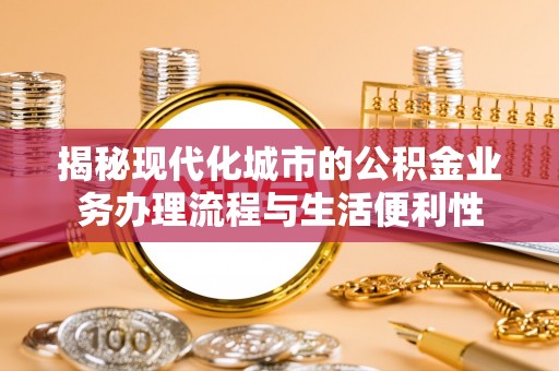 邵阳县揭秘现代化城市的公积金业务办理流程与生活便利性