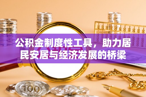 邵阳县公积金制度性工具，助力居民安居与经济发展的桥梁