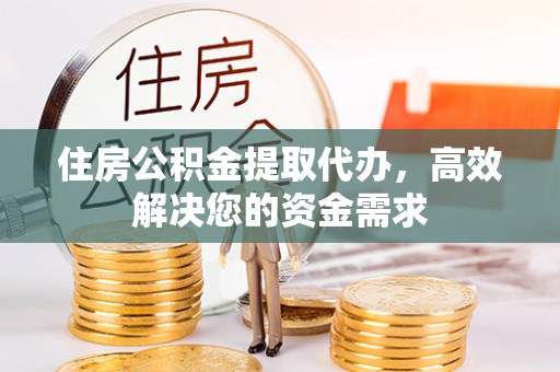 邵阳县住房公积金提取代办，高效解决您的资金需求