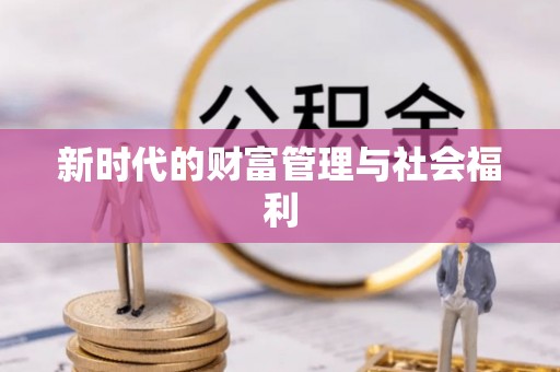 邵阳县新时代的财富管理与社会福利