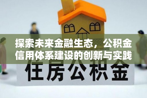 邵阳县探索未来金融生态，公积金信用体系建设的创新与实践