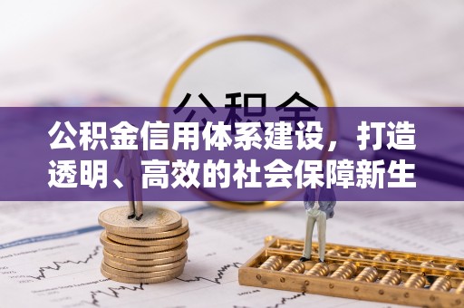 邵阳县公积金信用体系建设，打造透明、高效的社会保障新生态