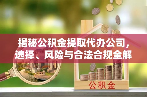 邵阳县揭秘公积金提取代办公司，选择、风险与合法合规全解析