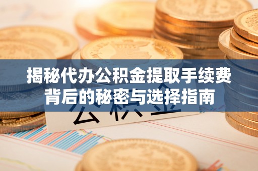 邵阳县揭秘代办公积金提取手续费背后的秘密与选择指南