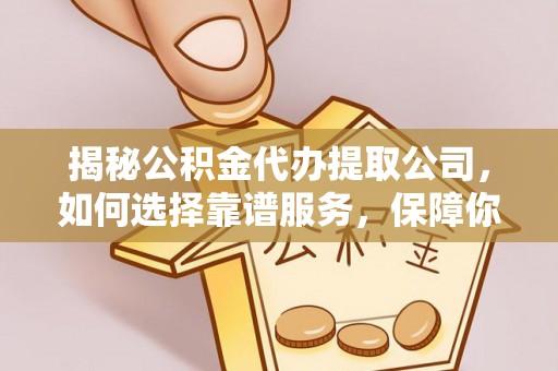 邵阳县揭秘公积金代办提取公司，如何选择靠谱服务，保障你的资金安全