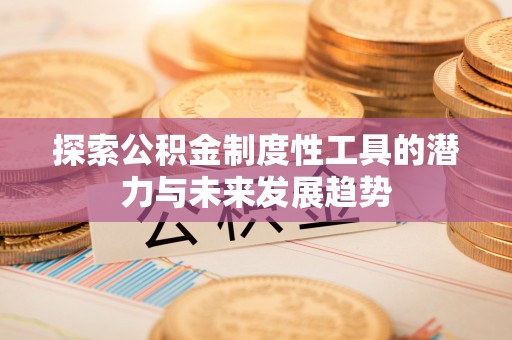邵阳县探索公积金制度性工具的潜力与未来发展趋势