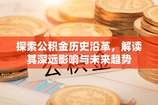 邵阳县探索公积金历史沿革，解读其深远影响与未来趋势