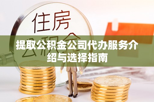 邵阳县提取公积金公司代办服务介绍与选择指南